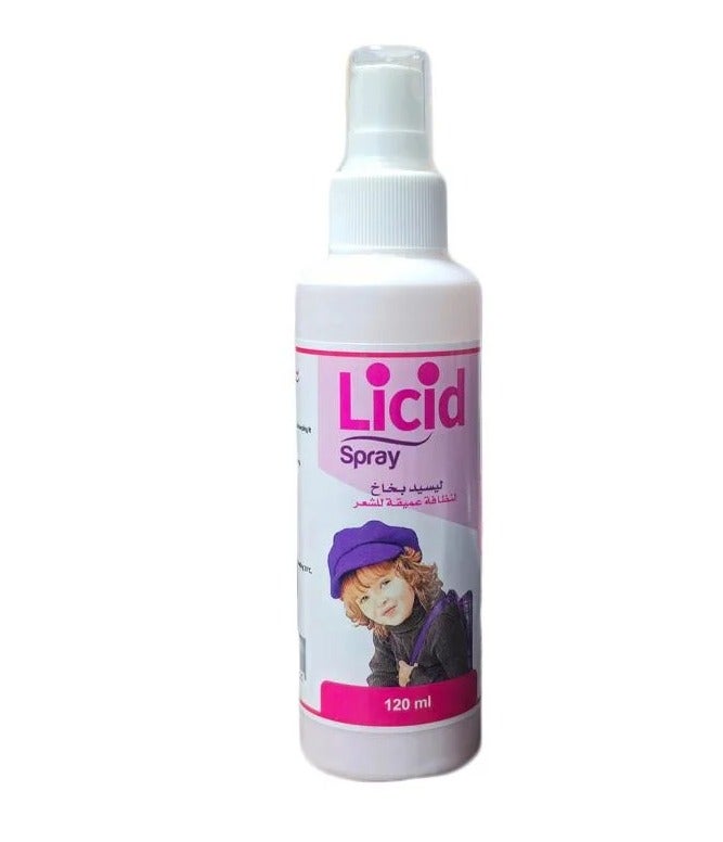 LICID Lice and dandruff control spray with comb, 120 ml - Image 3